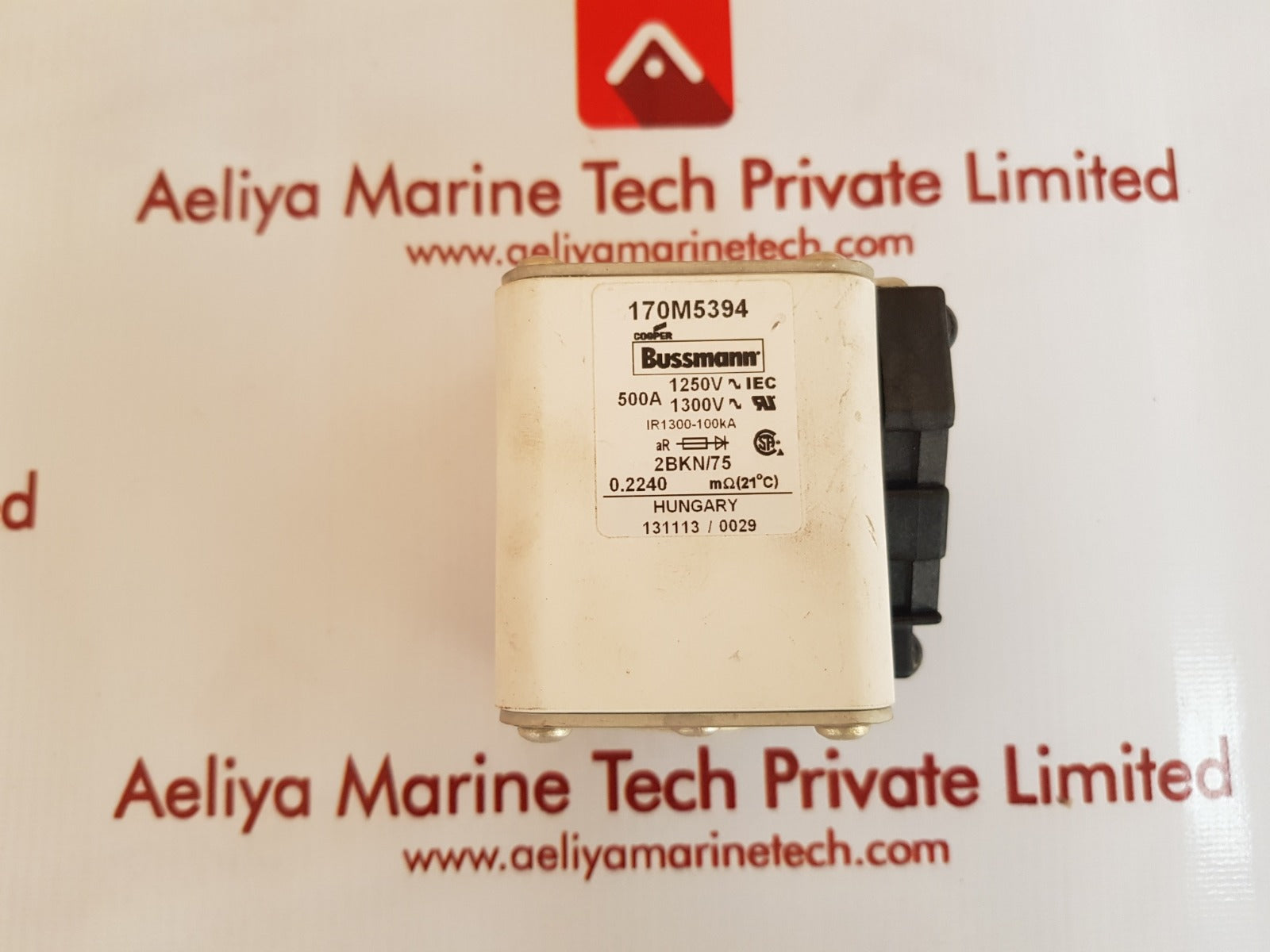 Bussmann 170m5394 fuse 500a 1250v 2bkn/75