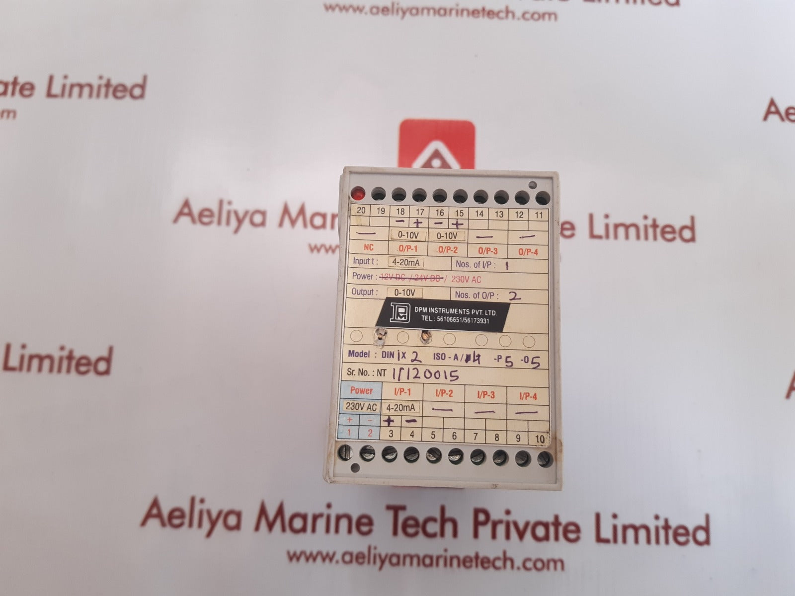 Dpm instruments din ix2 