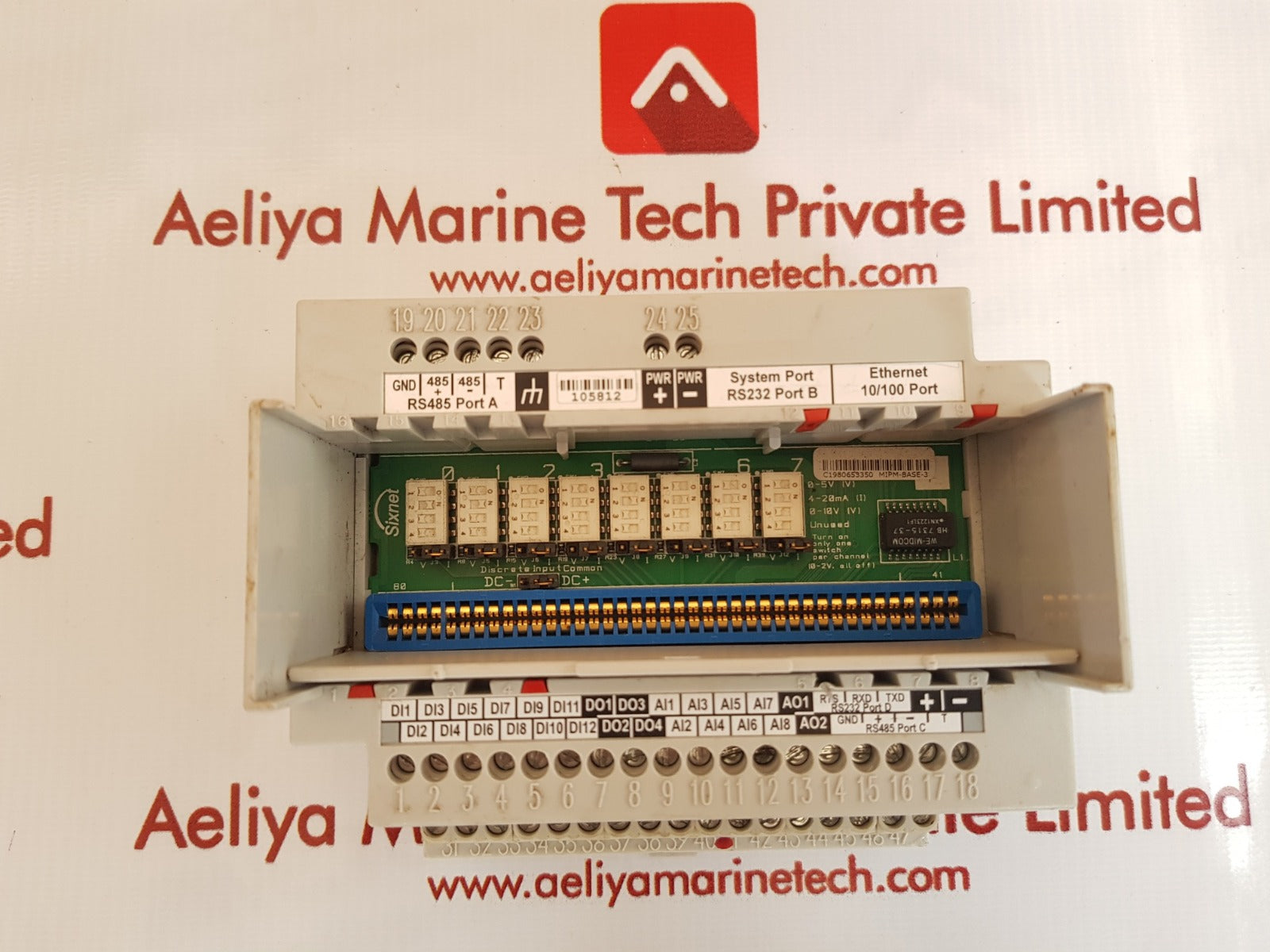 Sixnet vt-mipm-241-db controller module 
