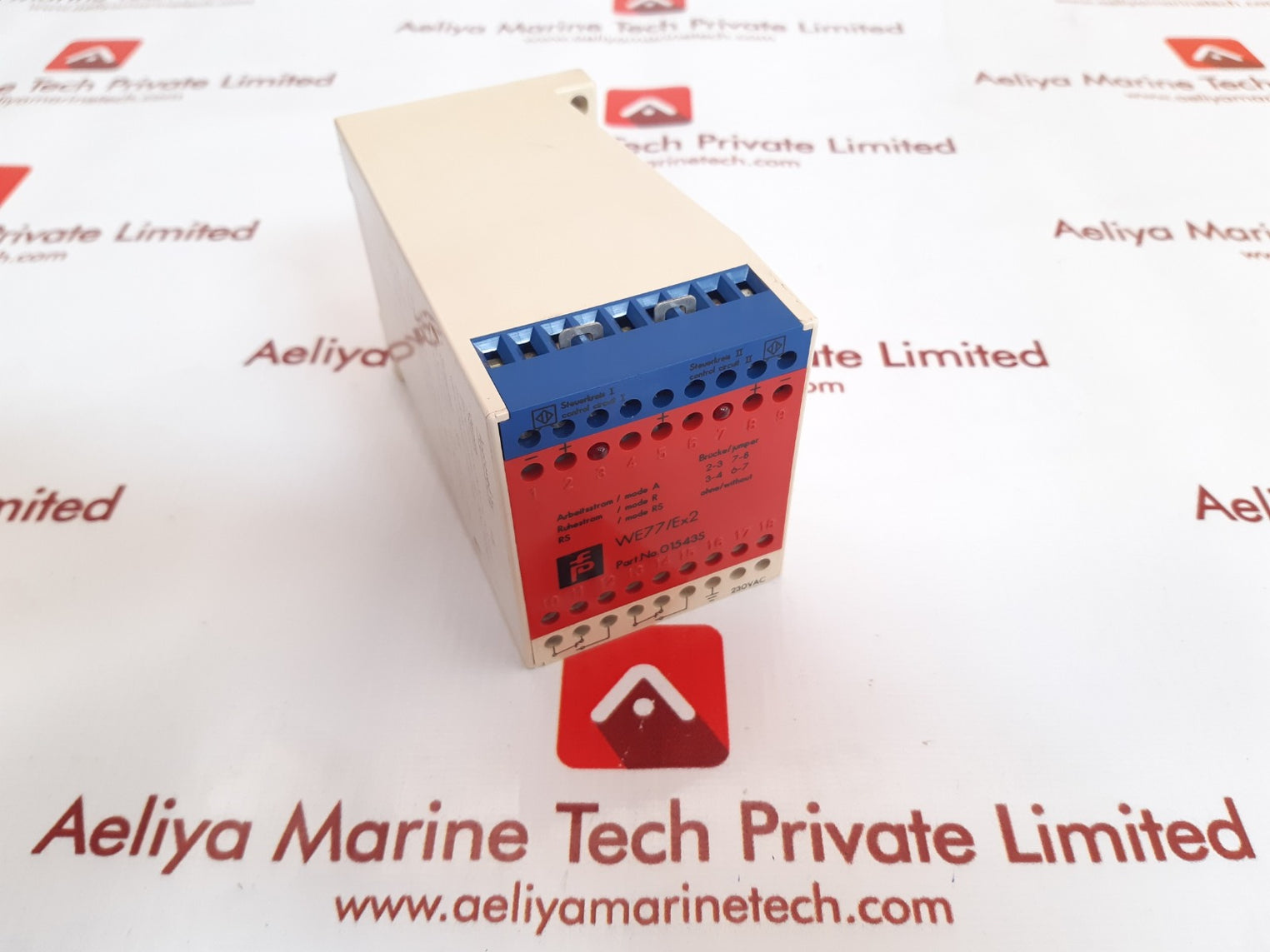 Pepperl + fuchs we77/ex2 safety relay 01543s