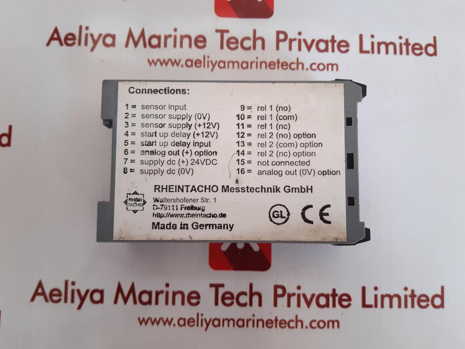 Rheintacho 5823.200 speed monitor