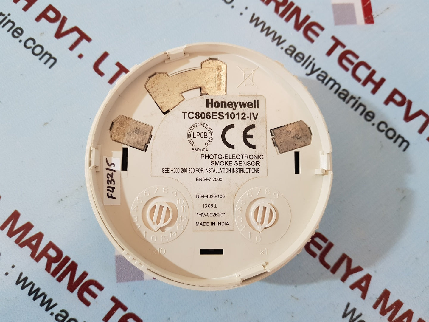 honeywell tc806es1012-iv photo-electronic smoke sensor new