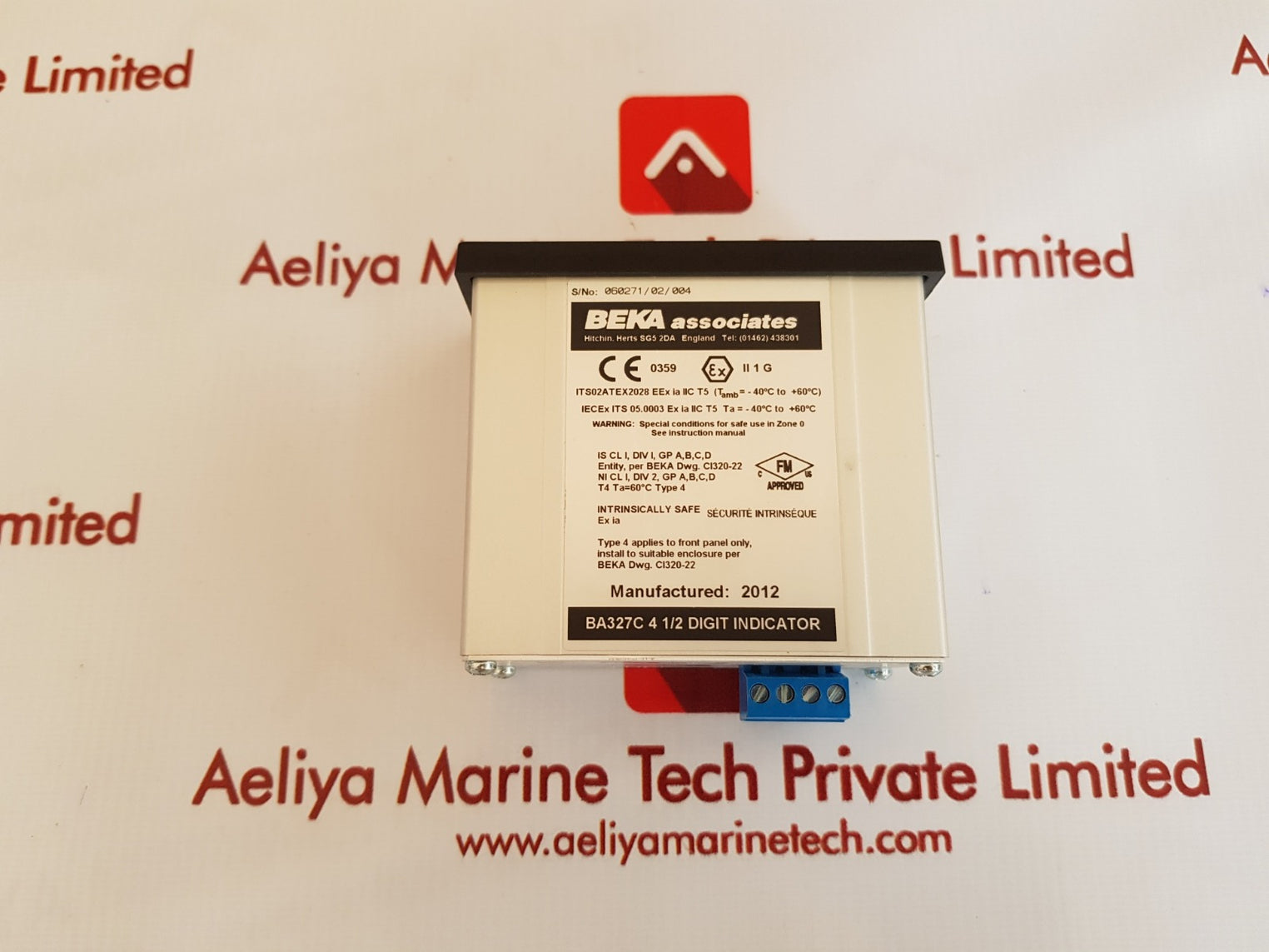 Beka ba327c 4 1/2 digit indicator