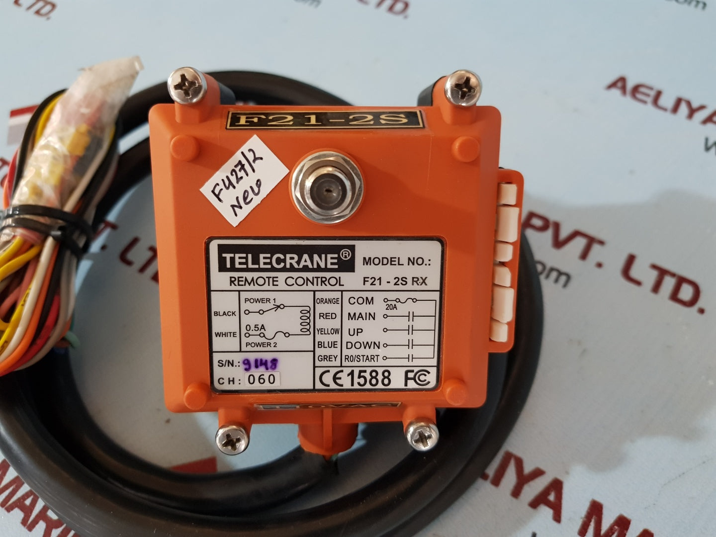 Telecrane f21-2s rx remote control