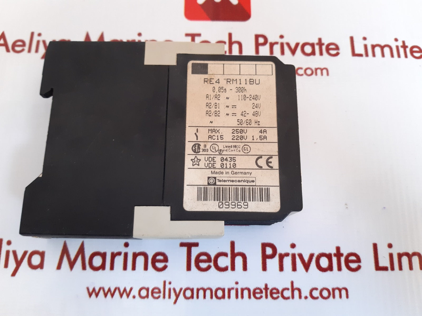 Telemecanique re4 rm11bu time delay relay