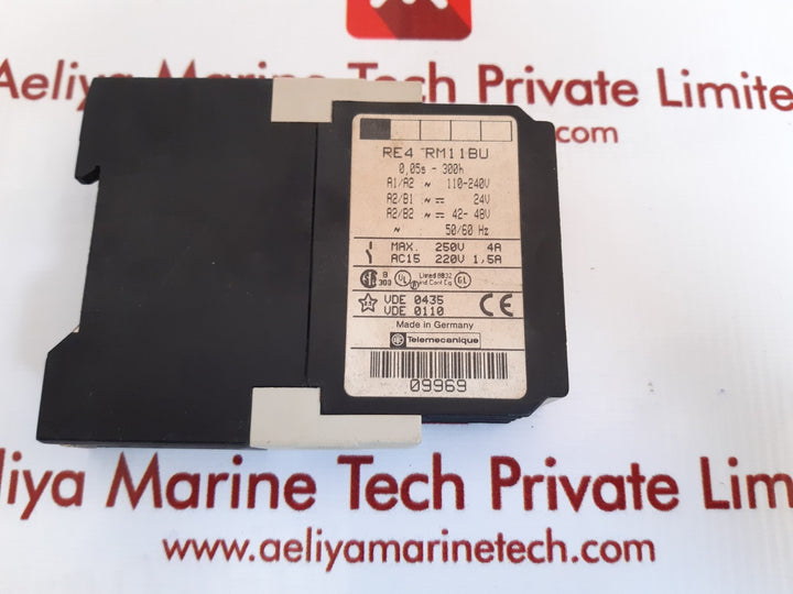 Telemecanique re4 rm11bu time delay relay