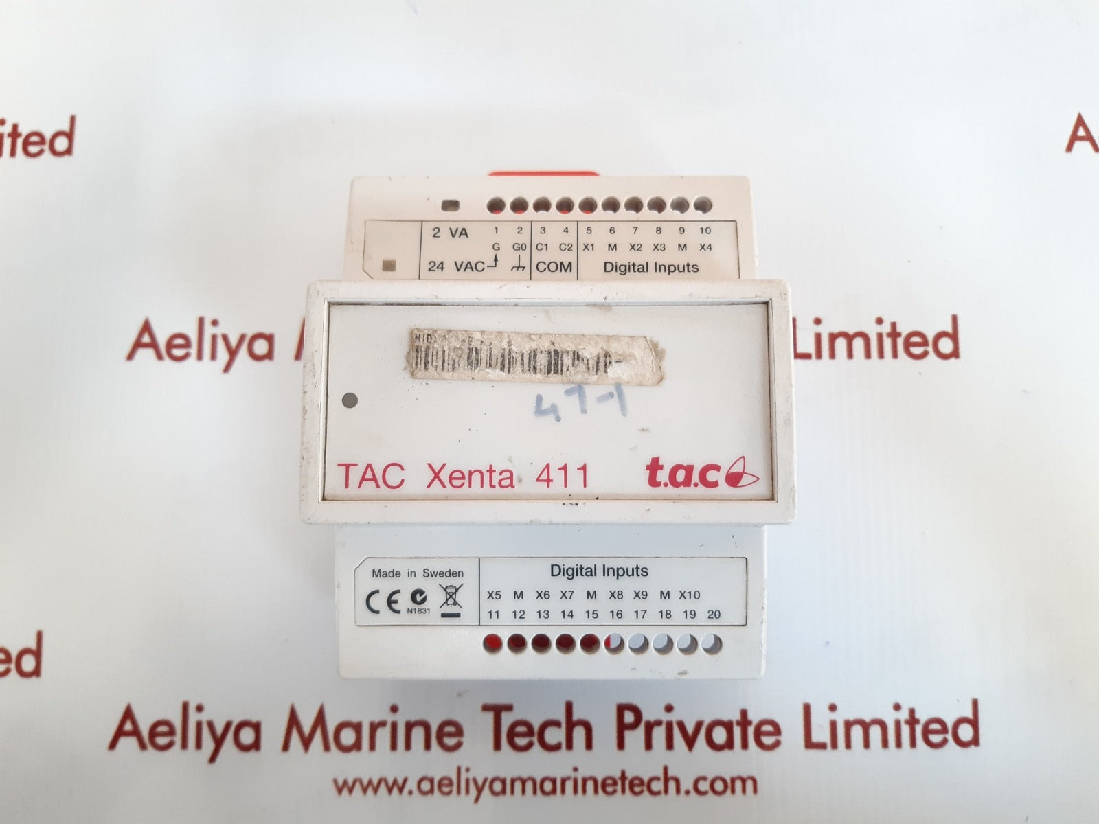 Tac xenta 411 digital inputs control module