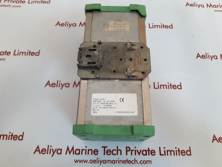 Phoenix contact quint ps-230 ac/24dc/5 power supply