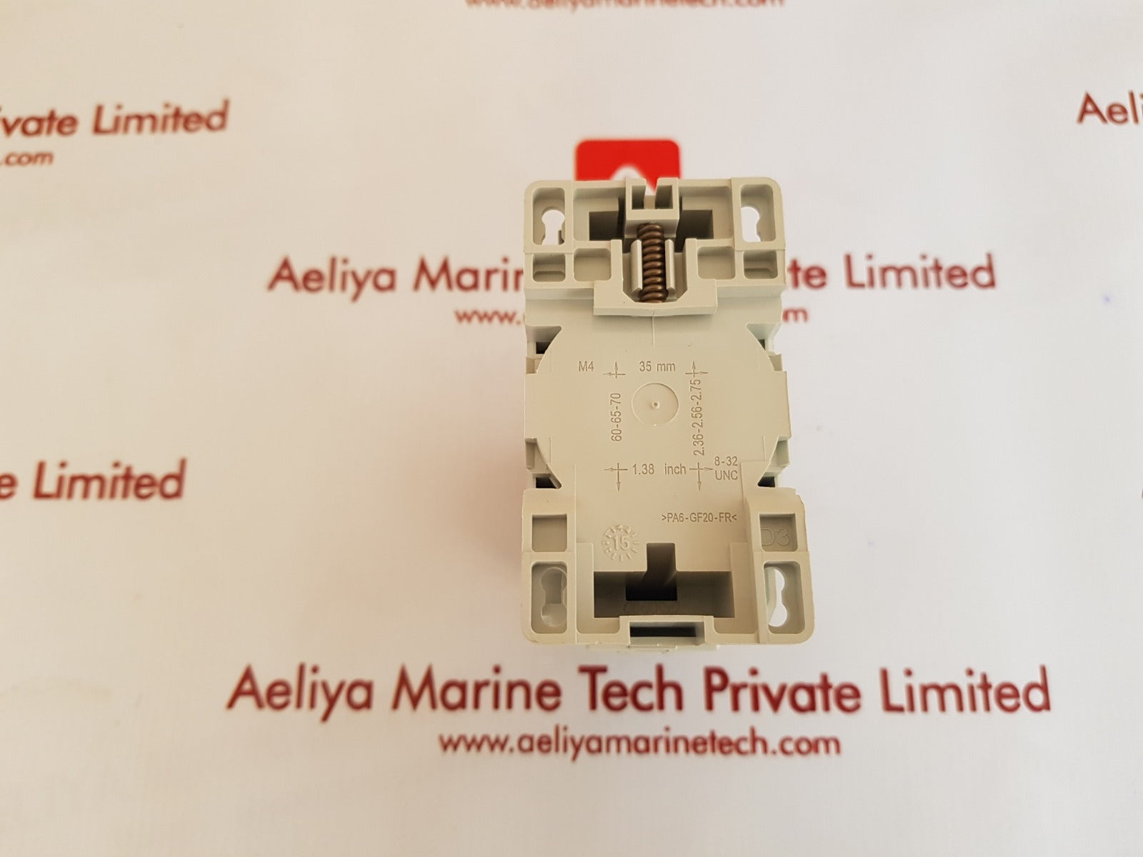 Abb nf44e-13 relay 100-250v50/60hz-dc coil