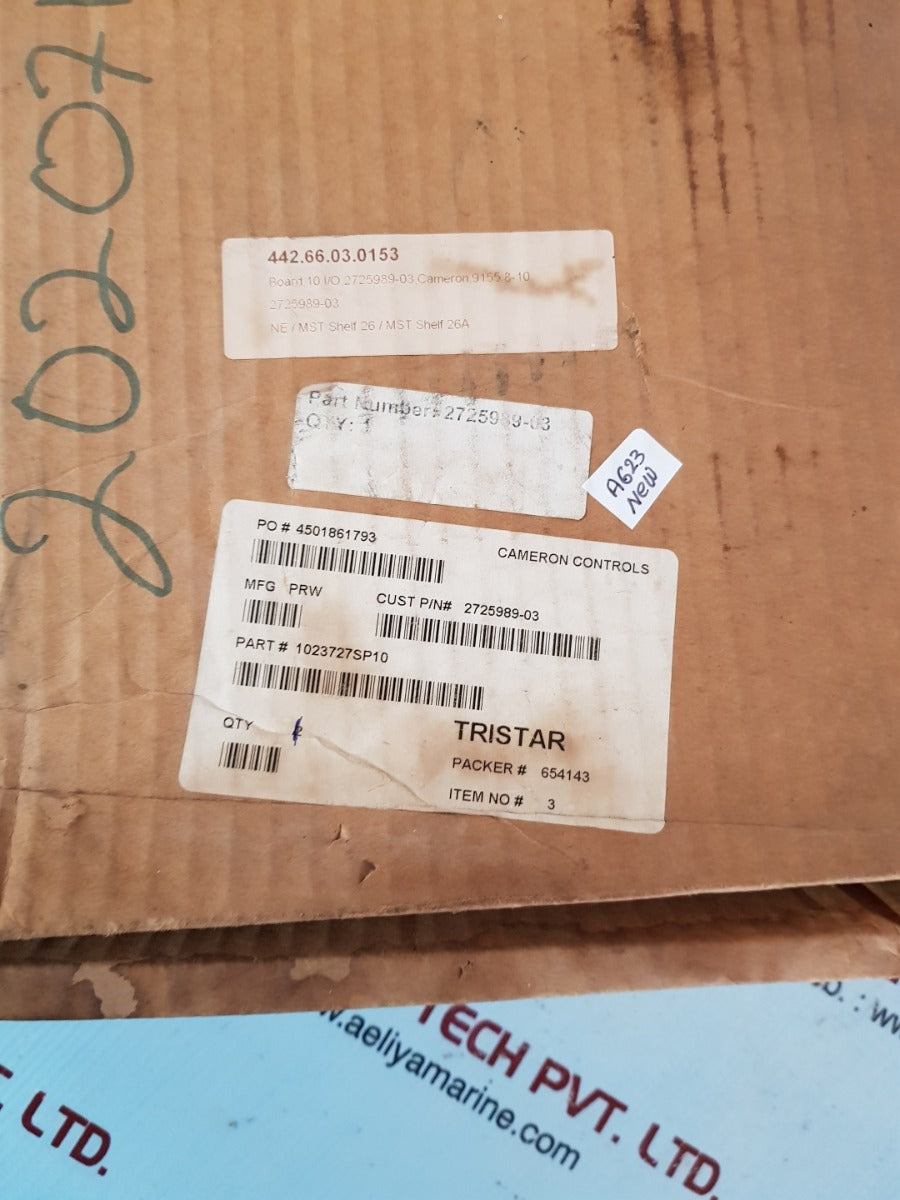 Cameron 2725989-03 pcb card 