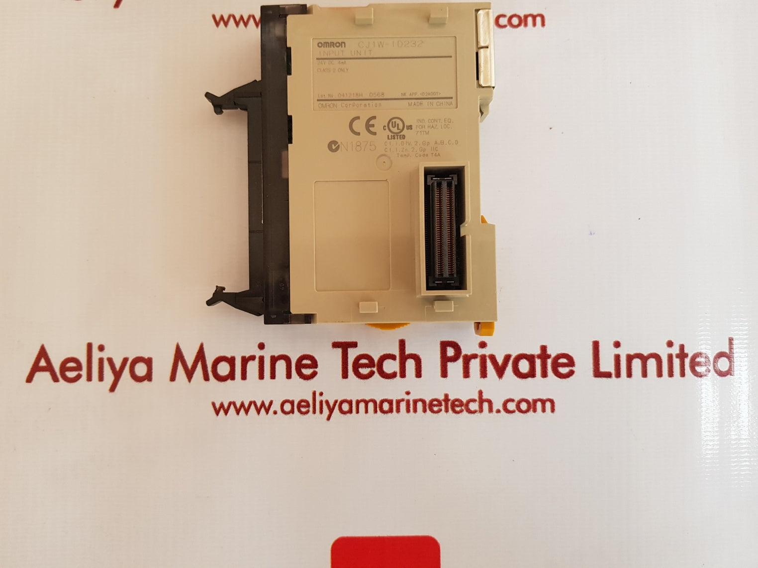 Omron cj1w-id232 plc input unit