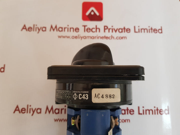 Kraus & naimer c43 rotary switch