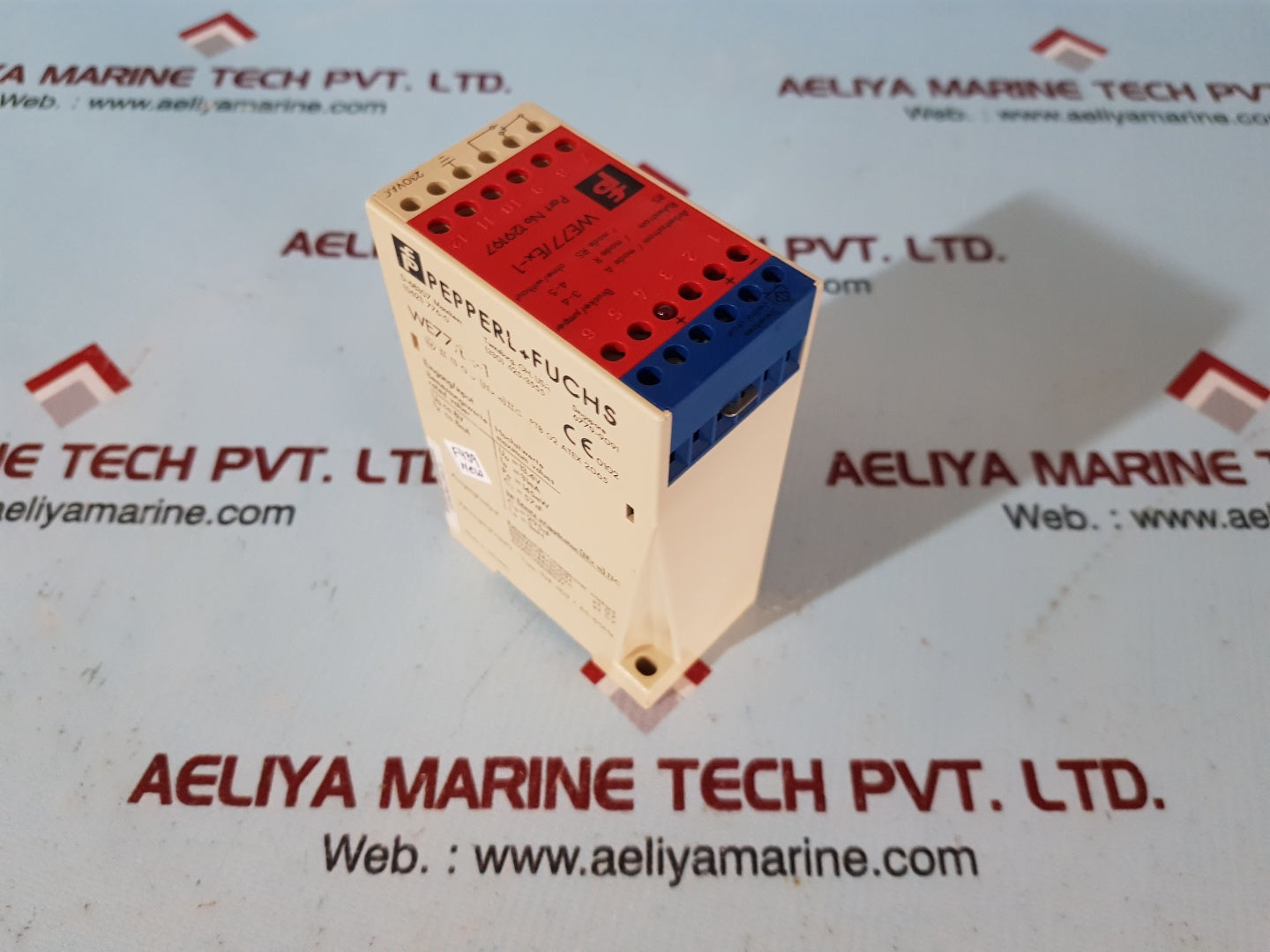 Pepperl+fuchs we77/ex-1 safely barrier 129197