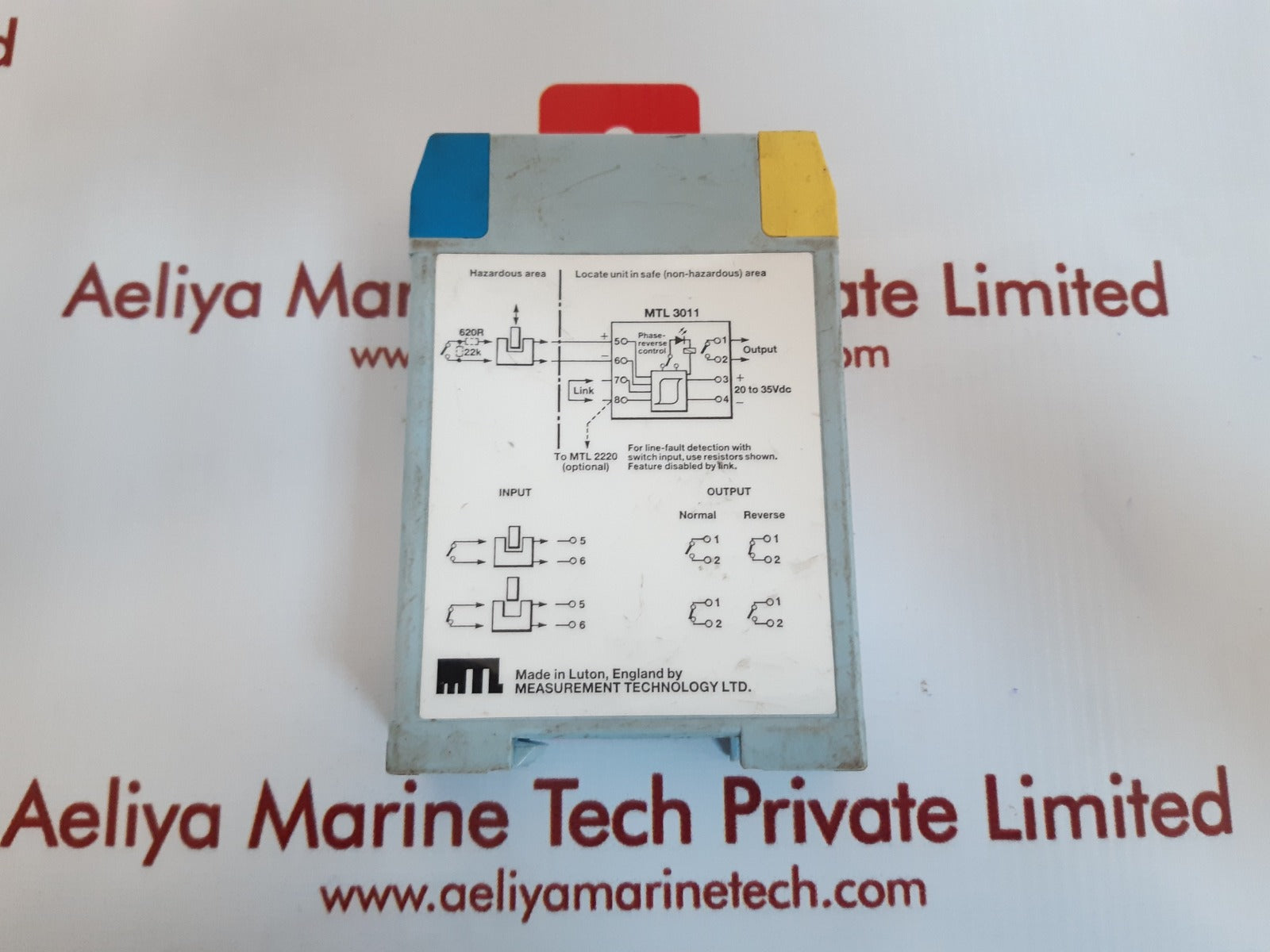 Measurement technology mtl3011 proximity detector relay