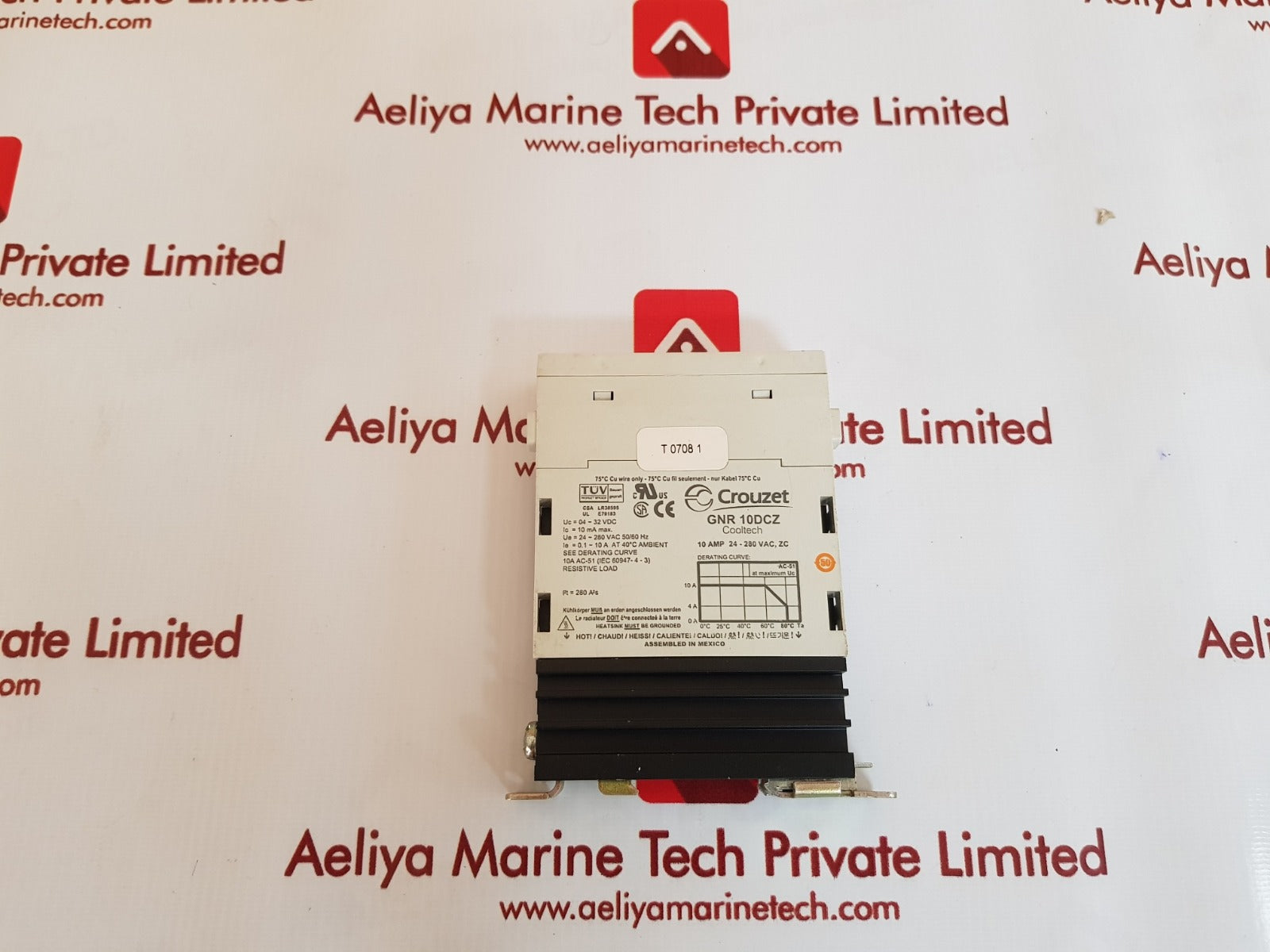 Crouzet gnr10dcz solenoid state relay