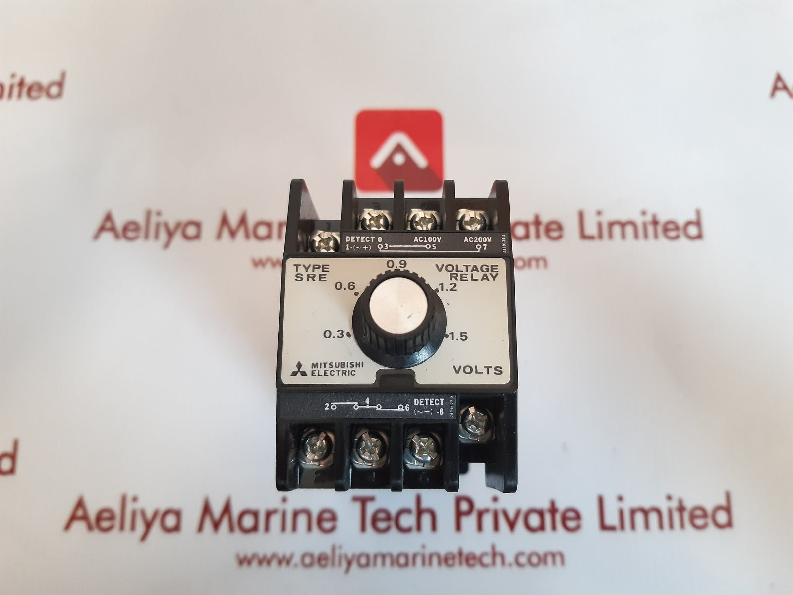 Mitsubishi electric sre-aa voltage relay ac100-110/200-220v