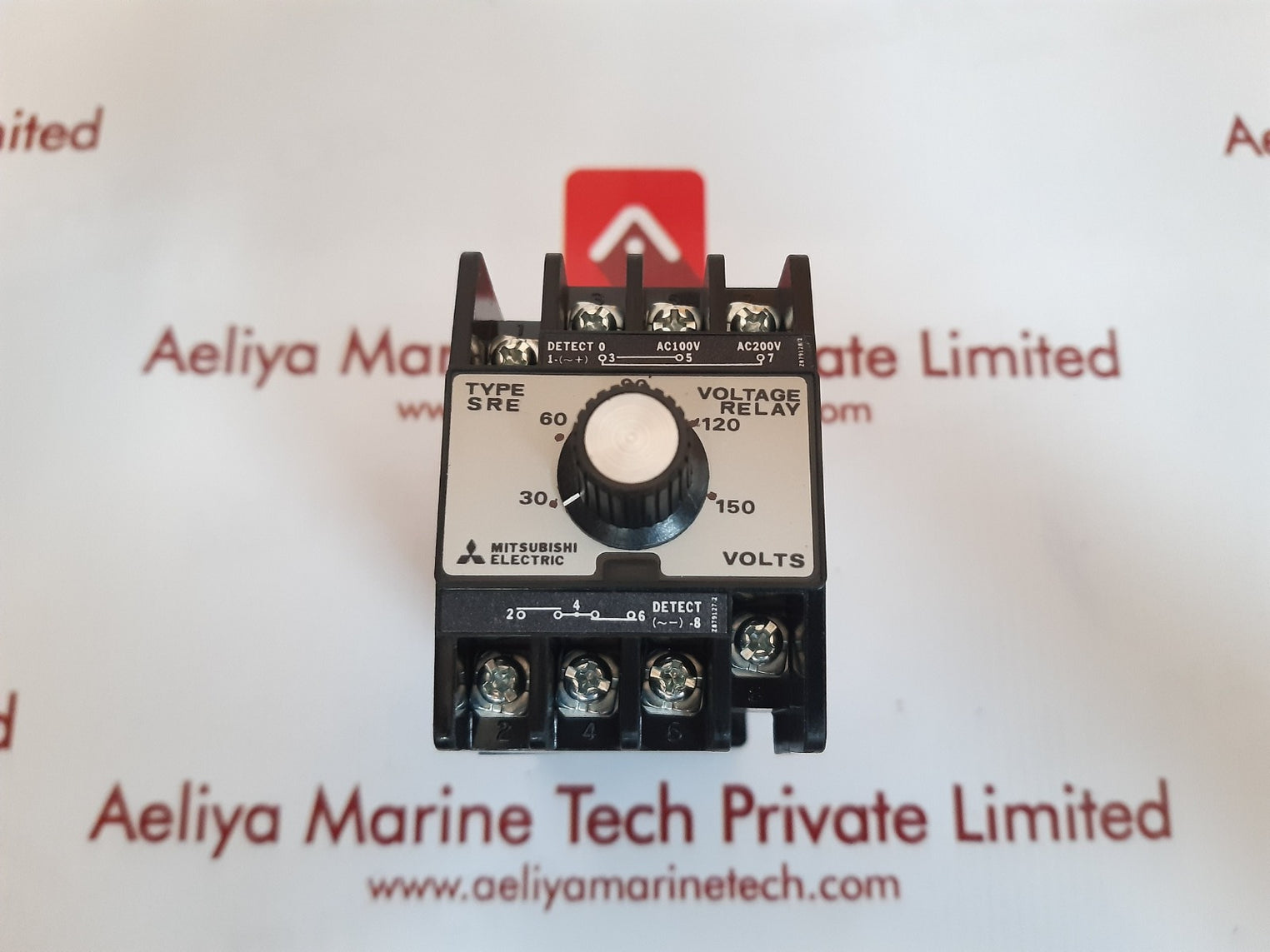 Mitsubishi electric sre-aa voltage relay 30 to 150