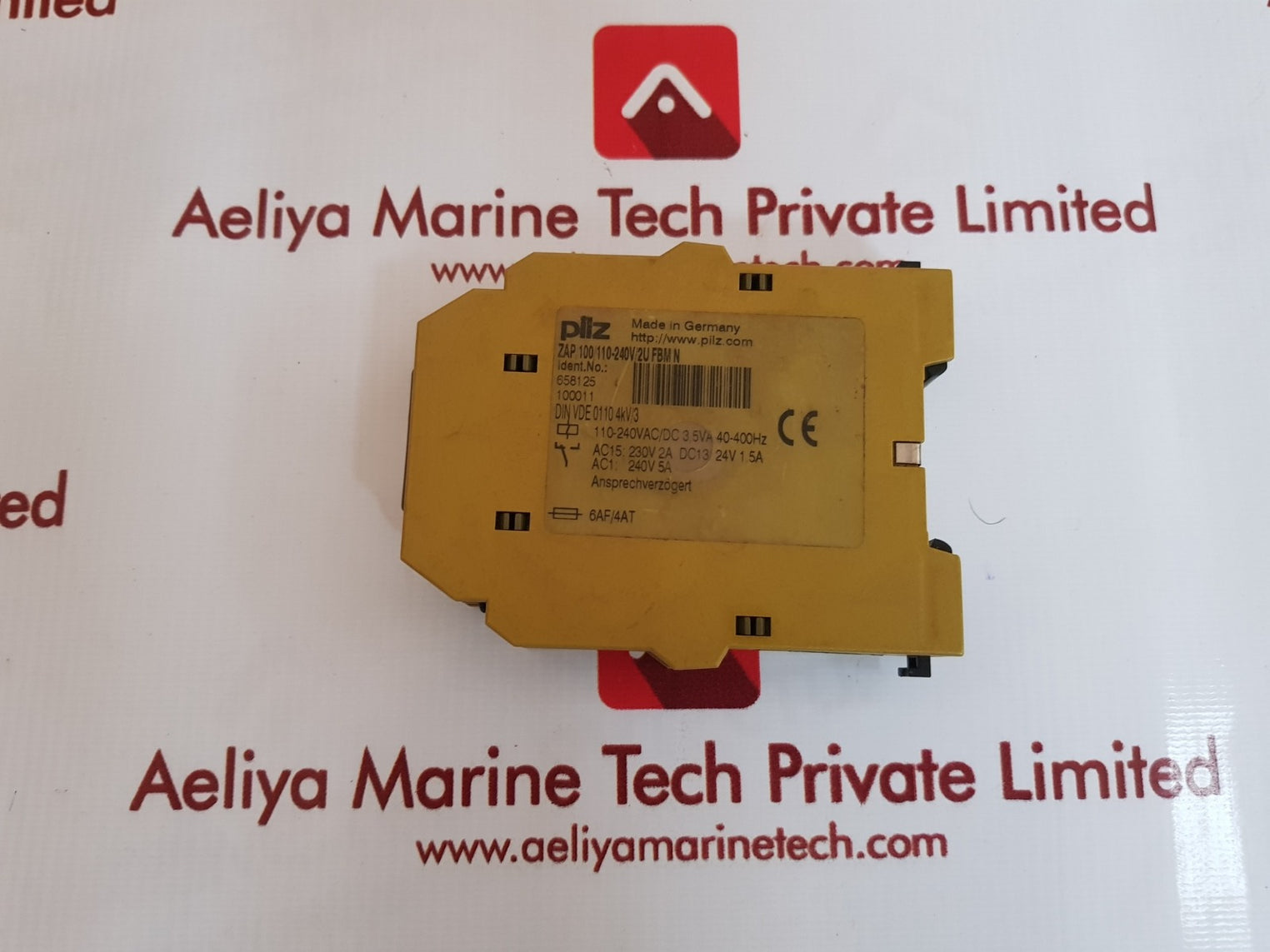 Pilz zap zap 100/110-240v/2u fbm n time relay