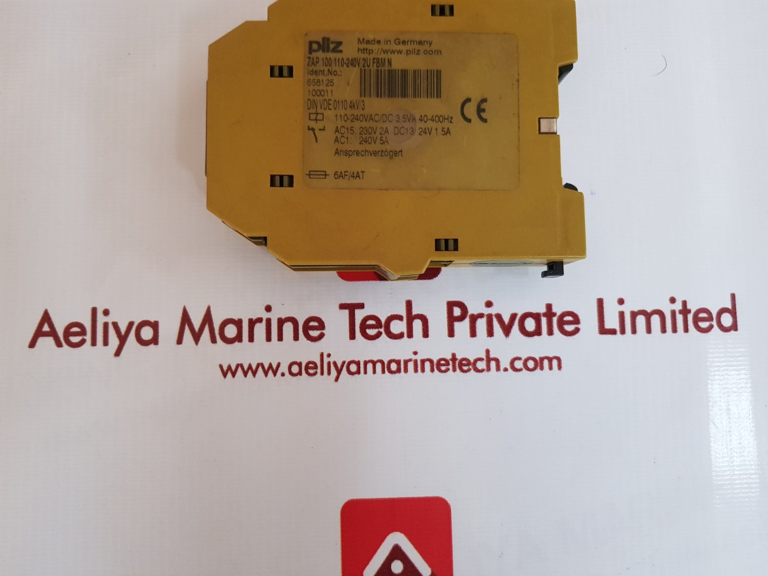 Pilz zap zap 100/110-240v/2u fbm n time relay