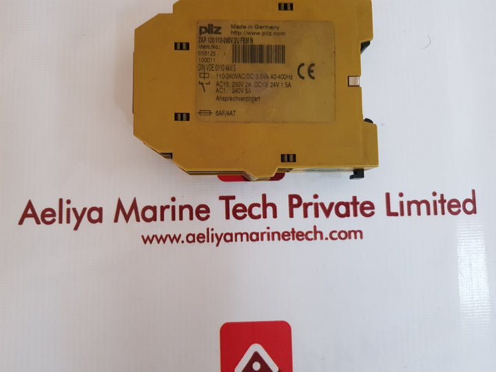 Pilz zap zap 100/110-240v/2u fbm n time relay