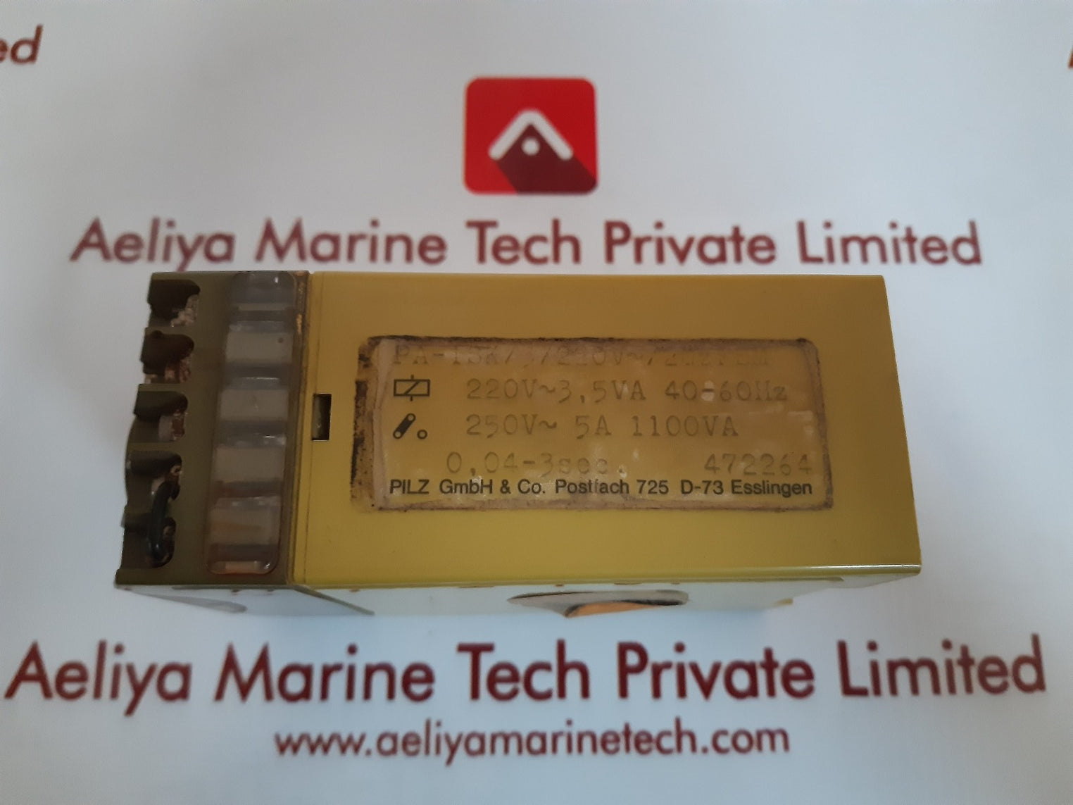 Pilz pa-1sk safety relay