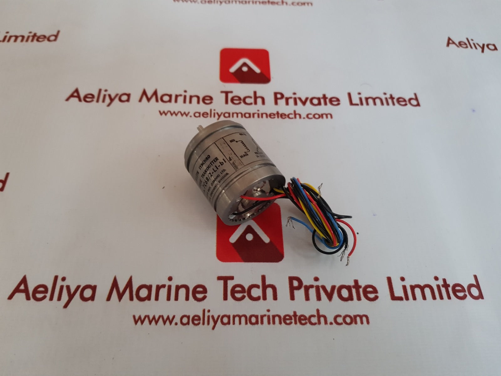 Elliott 7c68/2-li-bi ellsyn synchro torque transmitter Used 