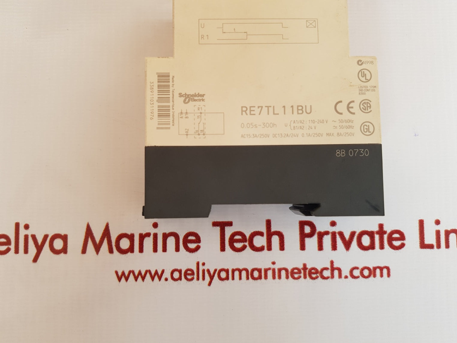 Telemecanique re7tl11bu on delay timer relay 