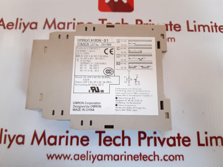 Omron h3dk-s1 time relay