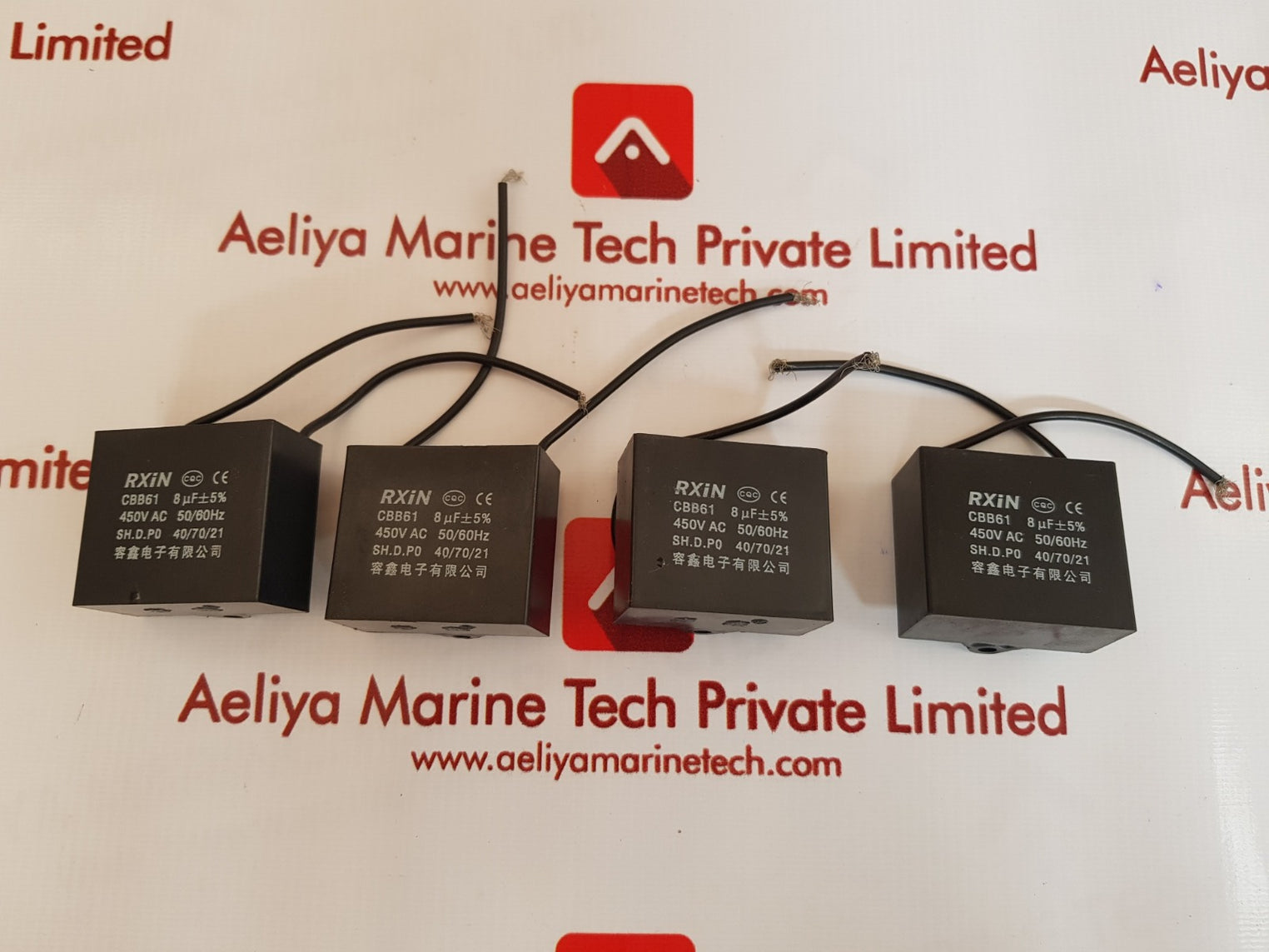 Set of 9x Rxin cbb61 450v ac run ceiling fan capacitor 