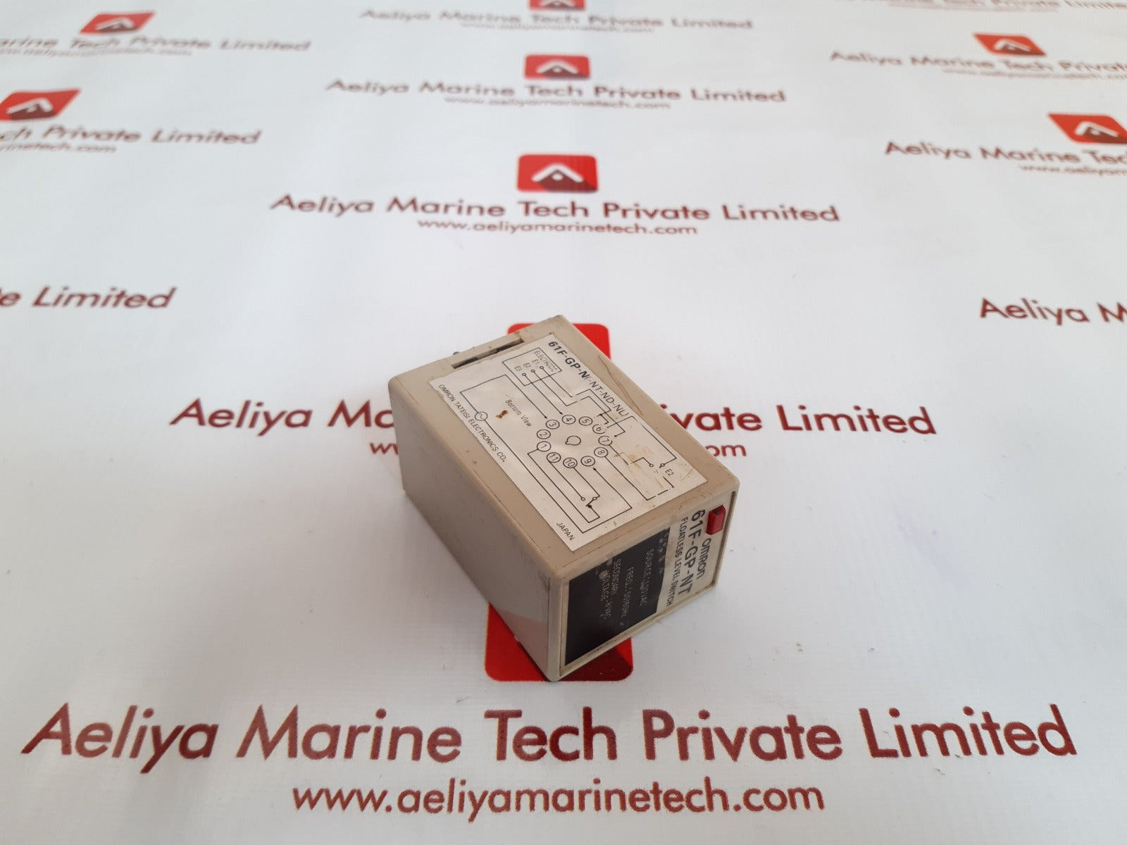Omron 61f-gp-nt floatless level switch 100vac 50/60hz 