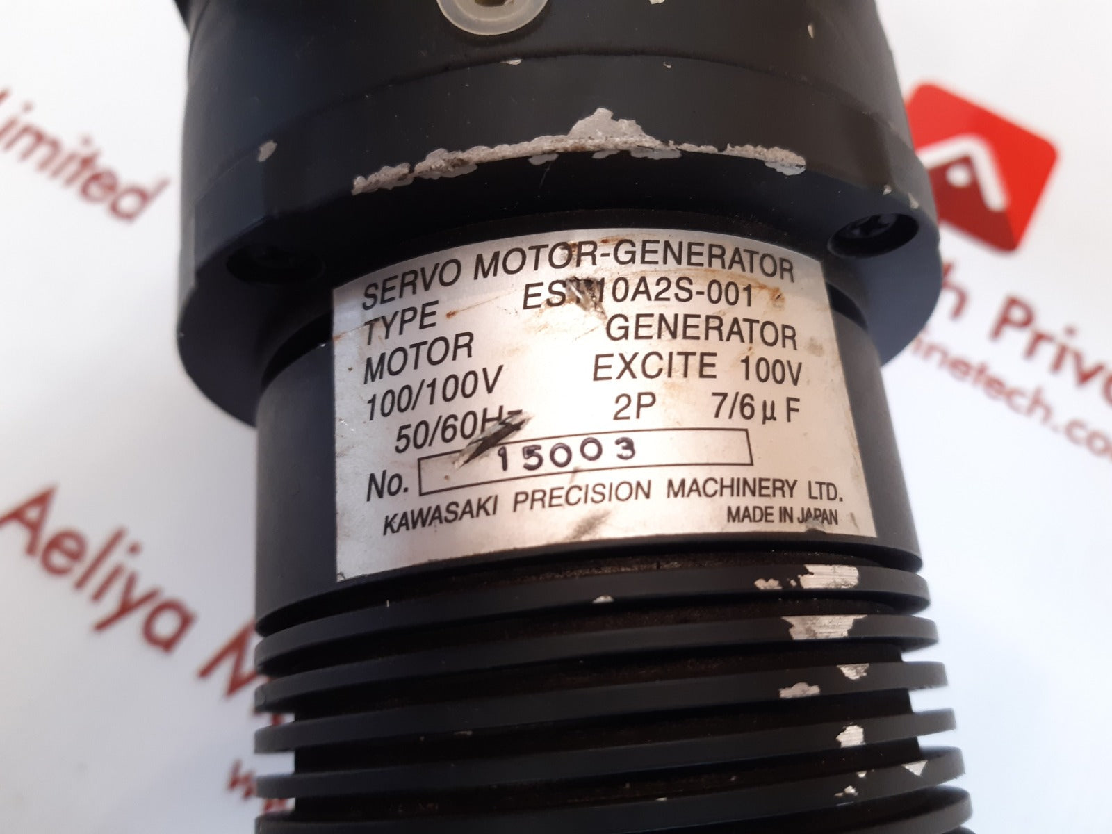 Kawasaki est-10a2s-001 servo motor-generator