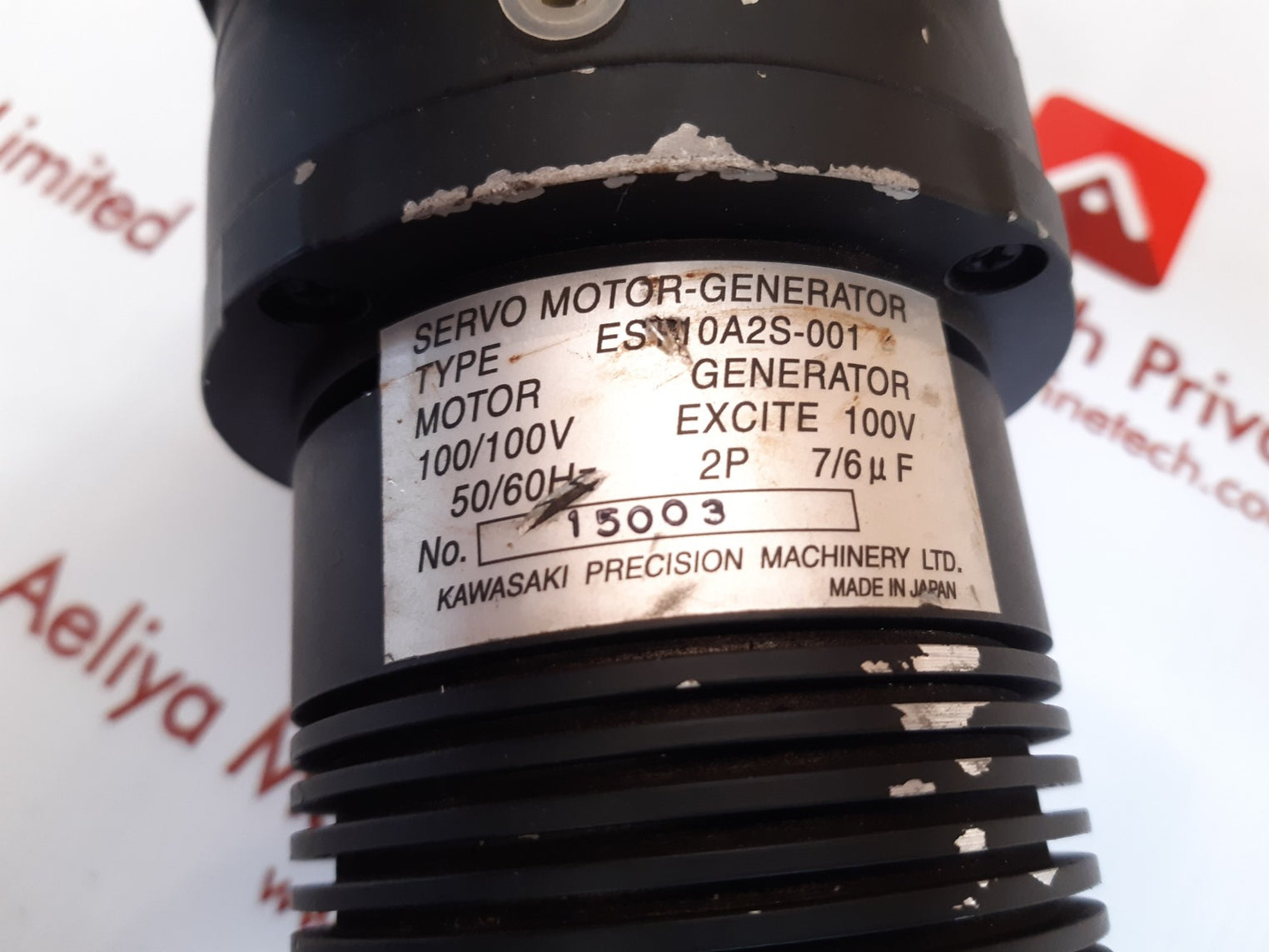 Kawasaki est-10a2s-001 servo motor-generator