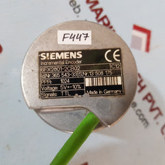 Siemens 6fx2001-2cb02 incremental encoder