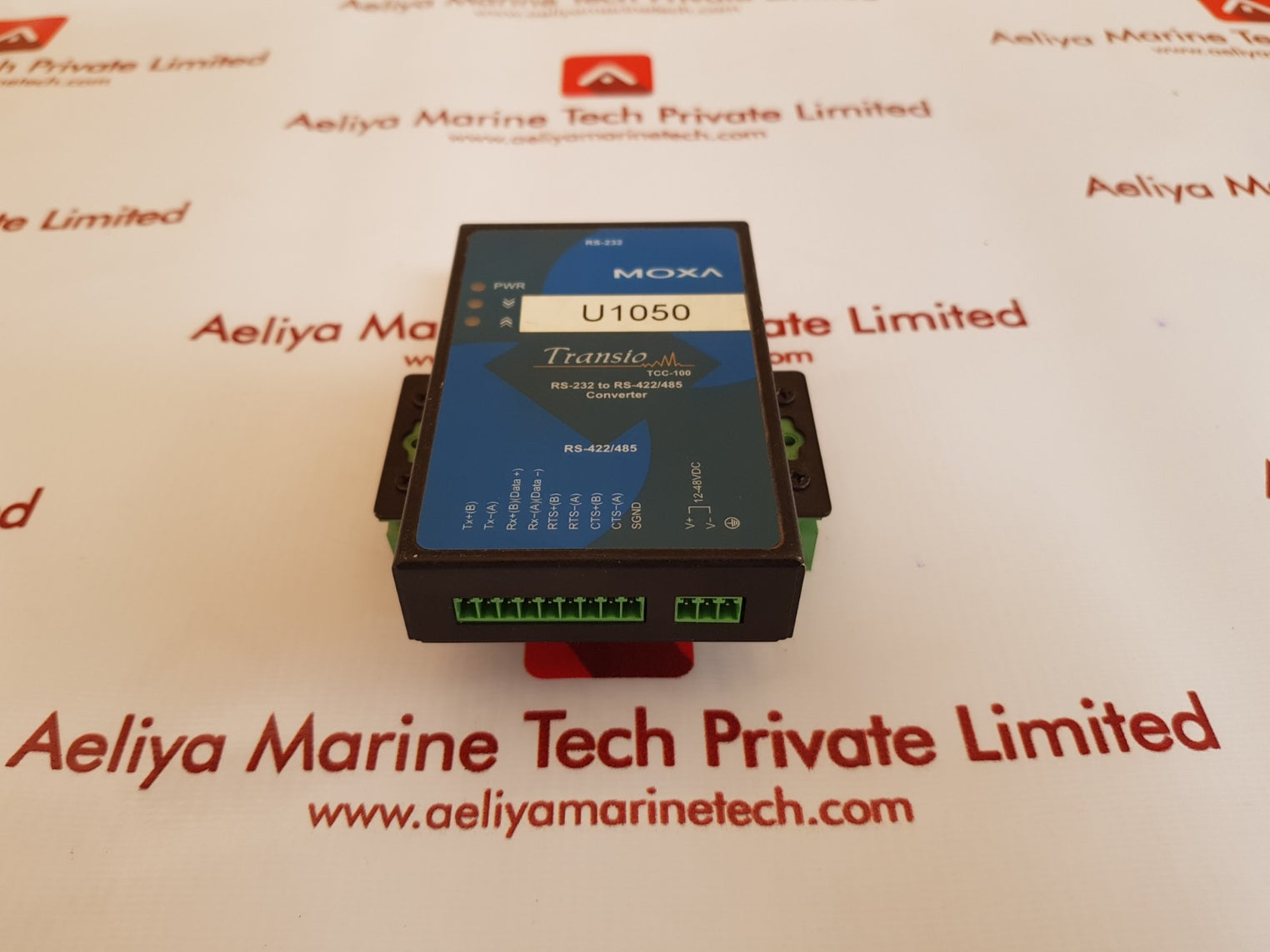 Moxa tcc-100 rs-232 to rs-422/485 converter Used