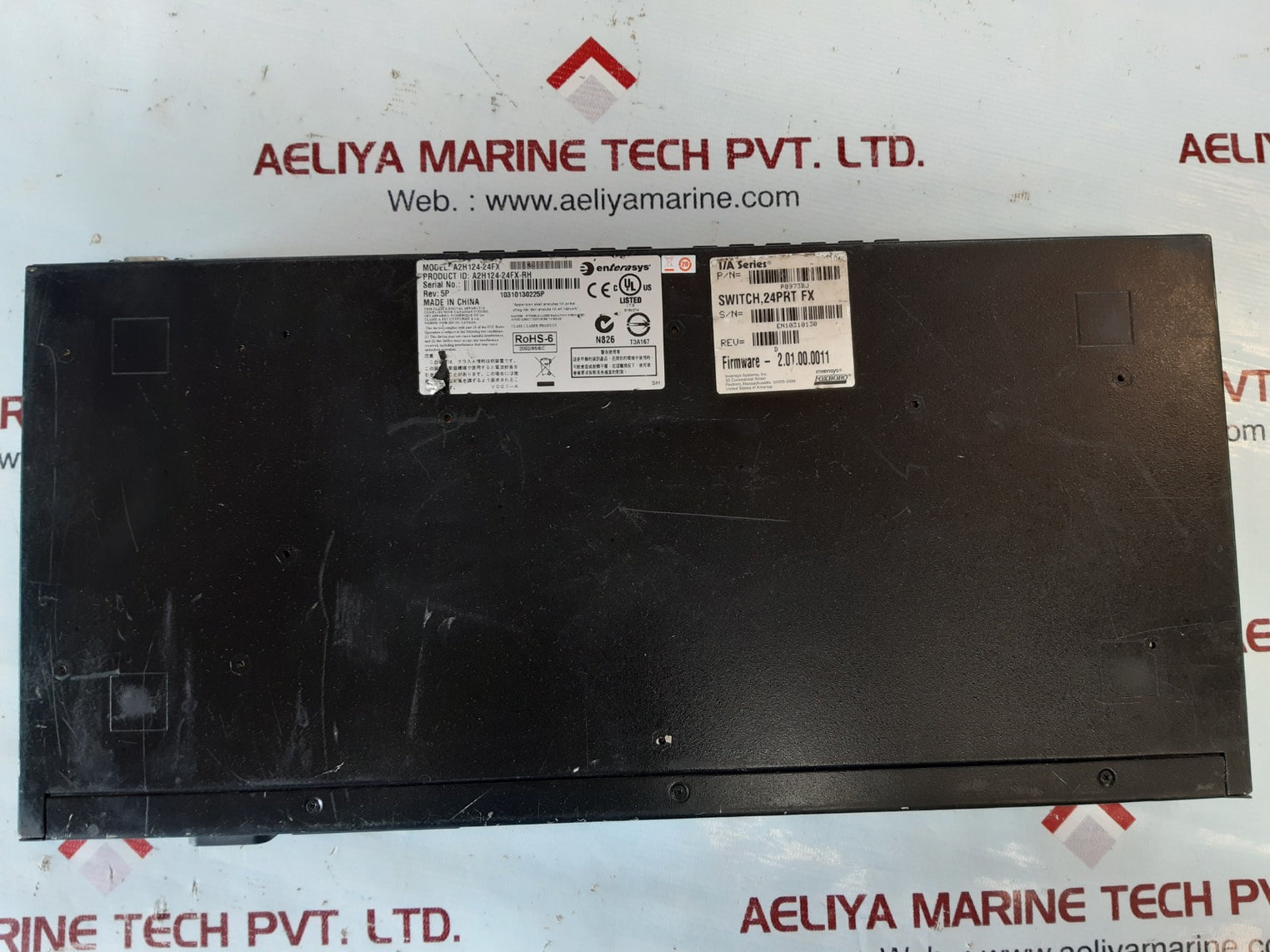 Enterasys a2h124-24fx ethernet switch a2h124-24fx-rh