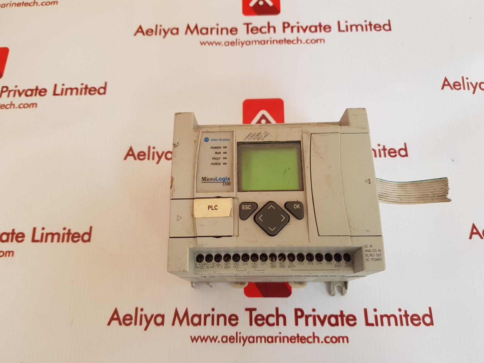 Allen-bradley 1763-l16bbb micrologix 1100 plc system ser B rev B