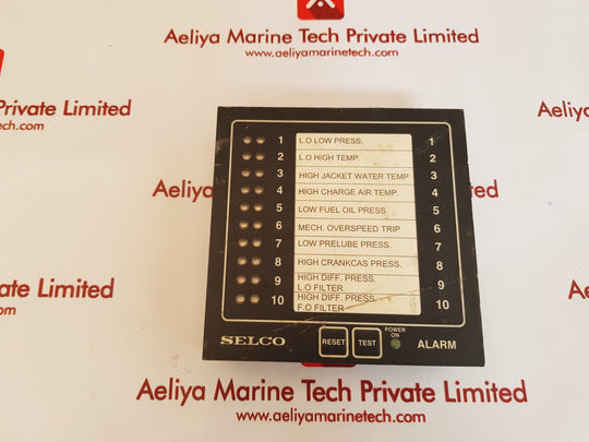 Selco m1000.0080 alarm monitor