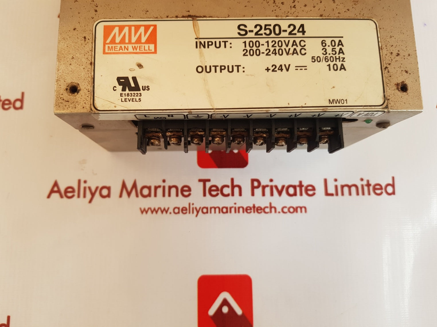 Mean well s-250-24 power supply