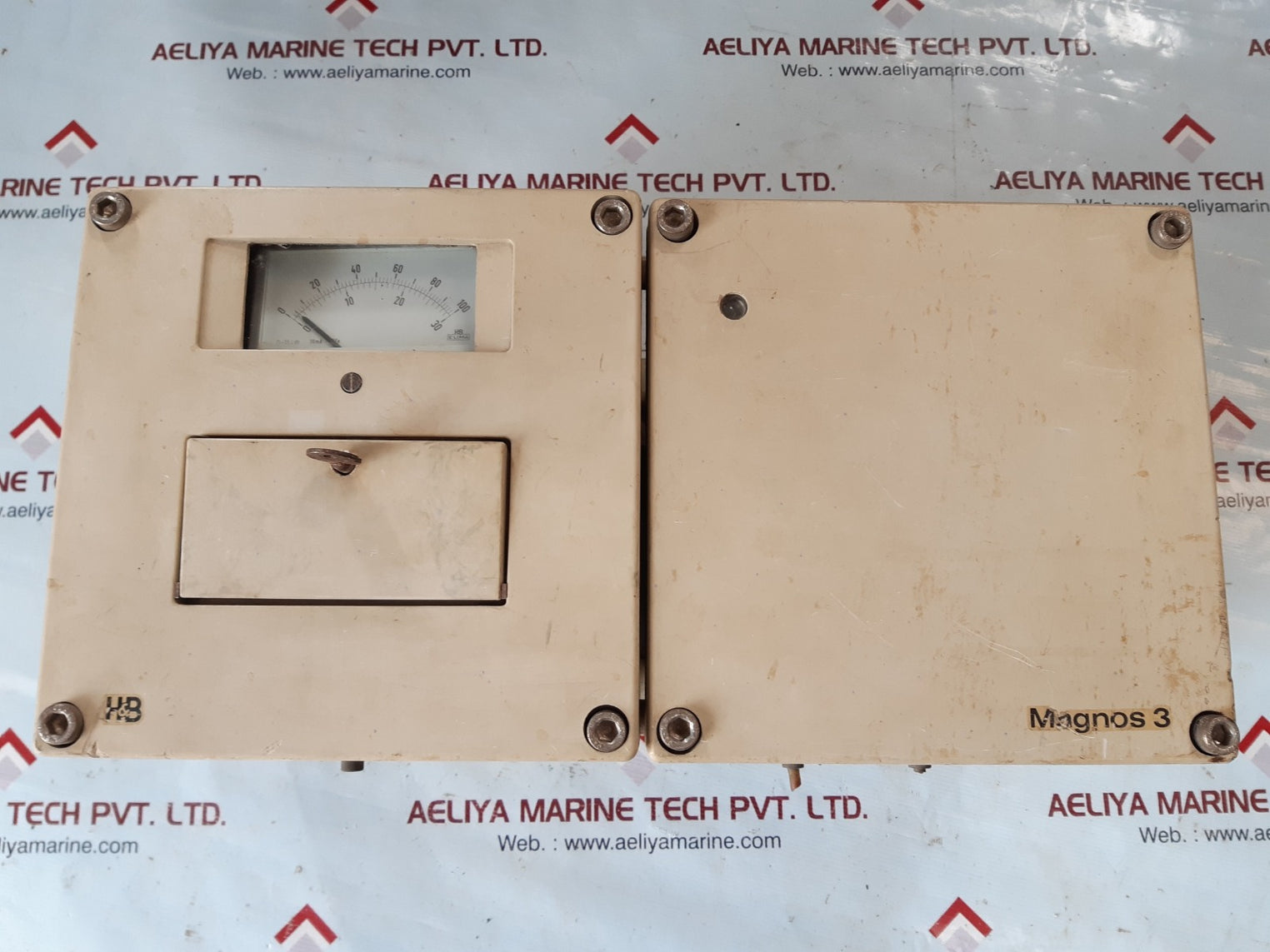 Hartmann & braun magnos 3 gasanalysator 