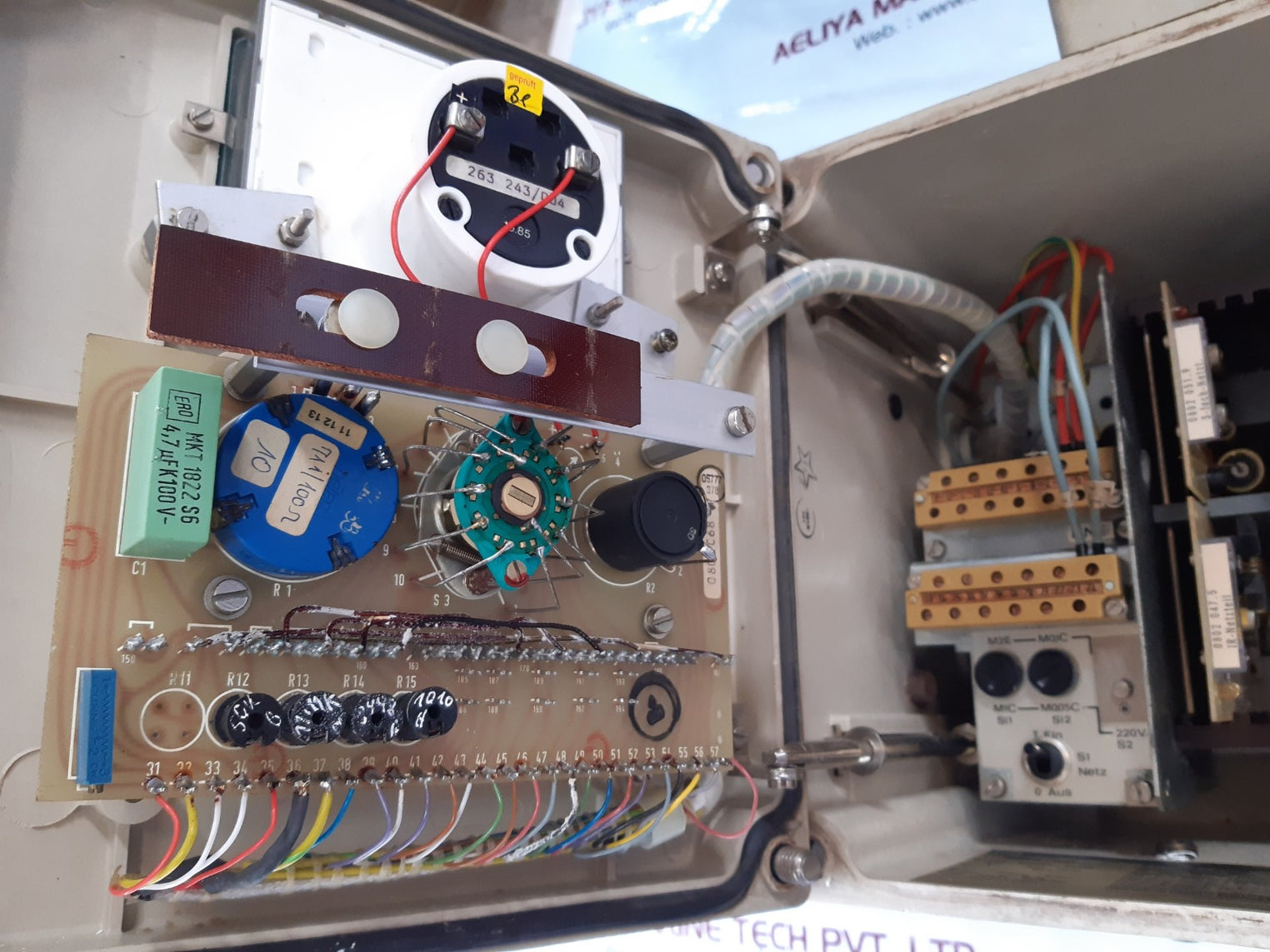 Hartmann & braun magnos 3 gasanalysator 