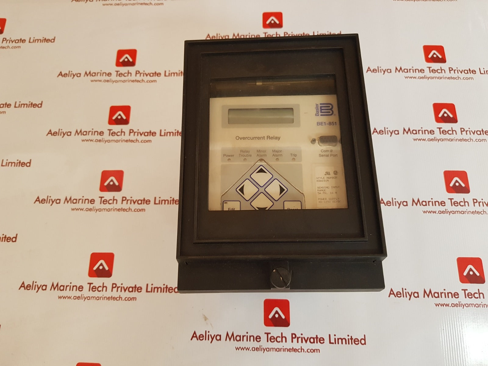 Basler electric be1-851 overcurrent relay h3a1s1n