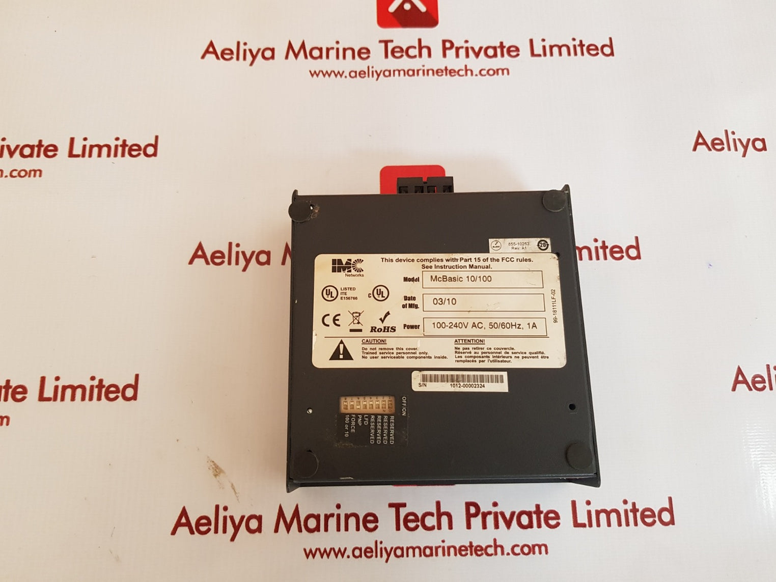 Imc networks mcbasic 10/100 fast ethernet media converter mm1300