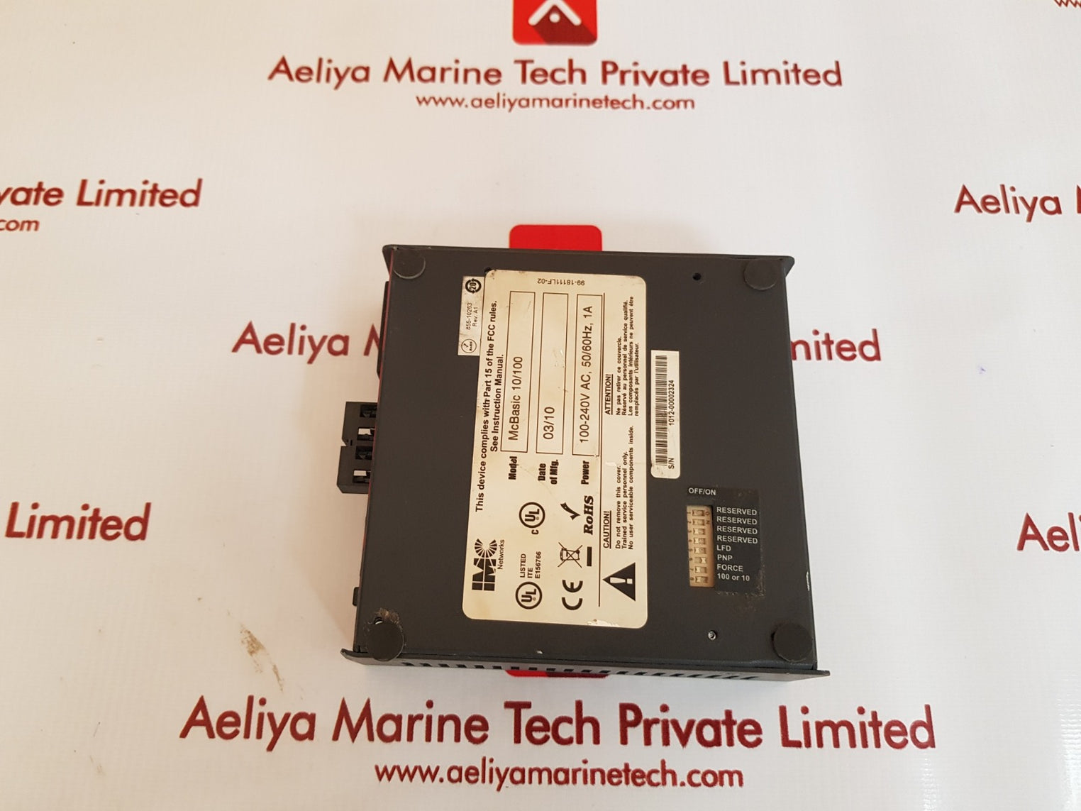 Imc networks mcbasic 10/100 fast ethernet media converter mm1300