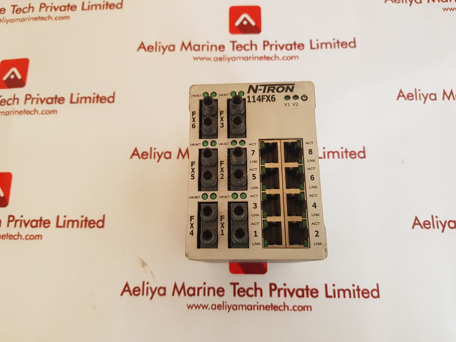 N-tron 114fx6-st ethernet switch