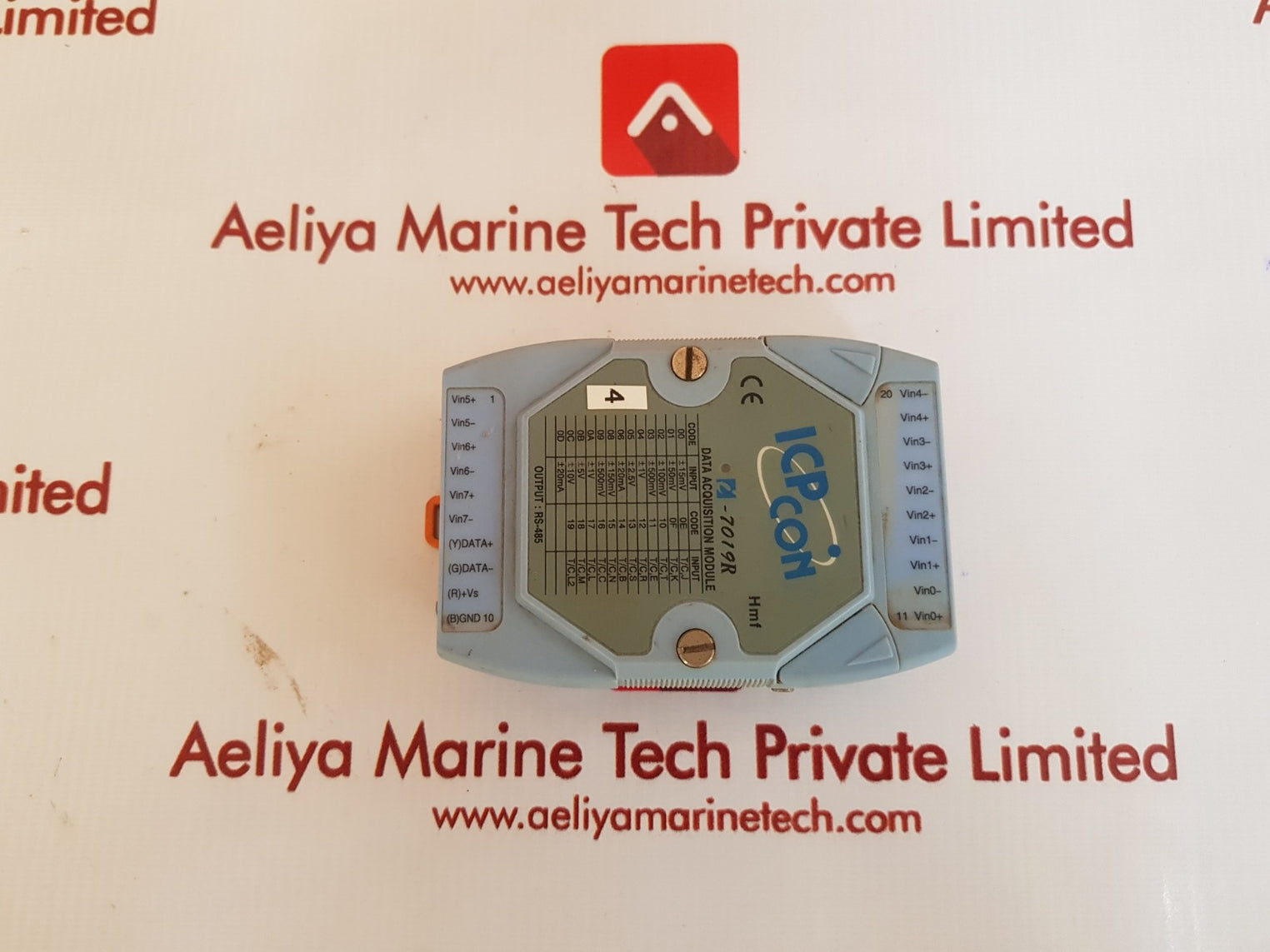 Icp con i-7019r data acquisition module