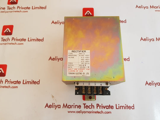Terasaki arh-12 rectifier