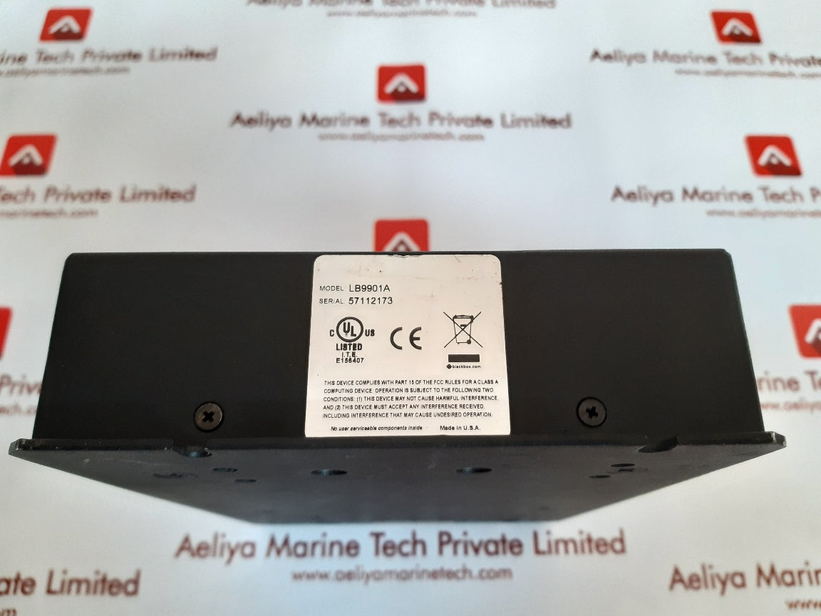 Black box 724-746-5500 hardened ethernet switch lb9901a