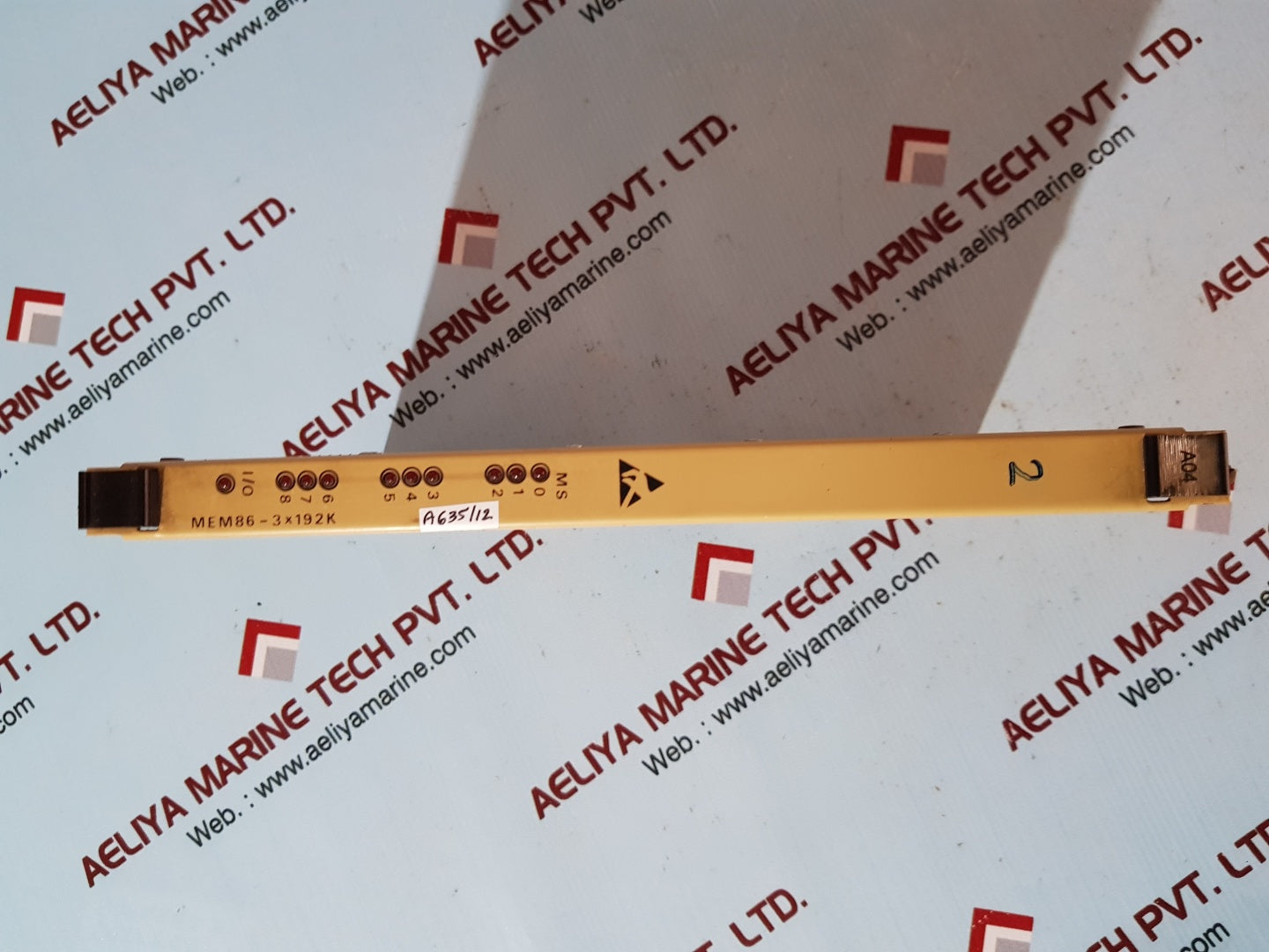 Abb mem86-3x192k memory board module mem86-3x192/cmbmr3