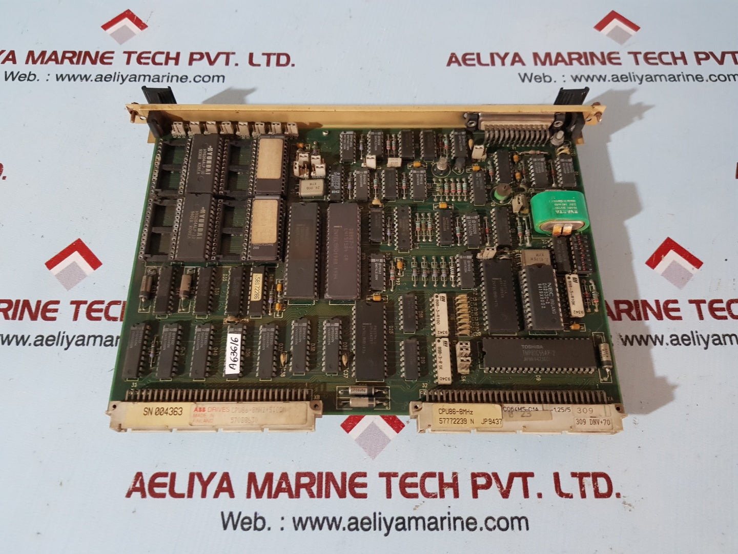 Abb cpu86-8mhz+siddm central processor board