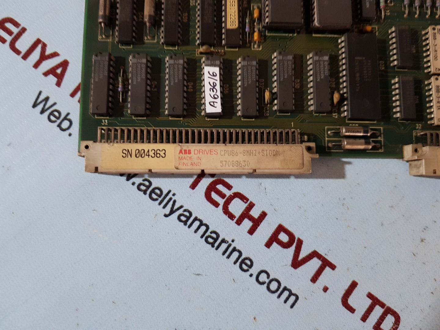 Abb cpu86-8mhz+siddm central processor board